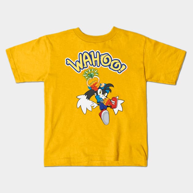 Wahoo! Kids T-Shirt by Creative Wiz